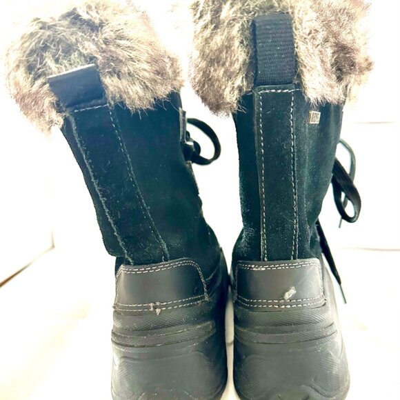 Khombu Mid-Calf Black Boots for Women Size 9 M - Picture 5 of 7